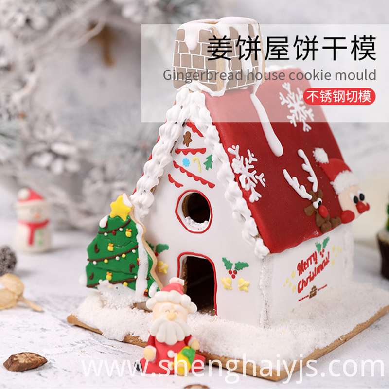 10pcs 3D stainless steel Christmas cookie cutter set 10pcs 3D stainless steel Christmas cookie cutter set